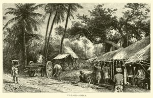Dorf, Indien von American School