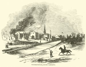 Winnsborough, South Carolina, Februar 1865 von American School