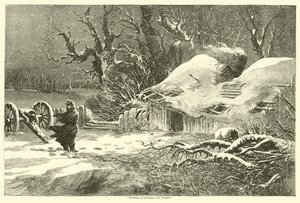 Winterquartiere, auf Wache, Februar 1864 von American School