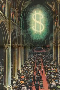 Anbetung des Allmächtigen Dollars