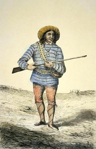 Zuni-Volk von Arizona, ca. 1860 von American School