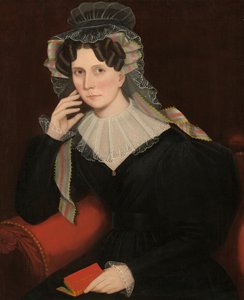 Jane Storm Teller, um 1835 von Ammi Phillips