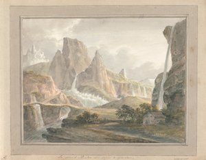 Ansichten in England, Schottland und Wales: Le Grand Théâtre des Alpes und Gletscher