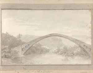 Ansichten in England, Schottland und Wales: Pont Y Pridd im Tal von Taff oder Glamorgan von Amos Green