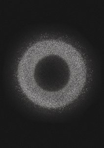 Abstrakter Lichtring