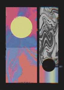 Kosmische Glitch-Kreise