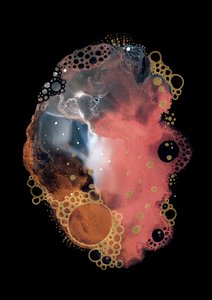 Kosmische Goldblasen