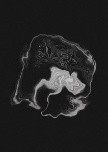 Dynamischer Grauer Wirbel