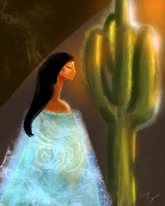 Spirituelles Wüstenglühen von Amy Straley