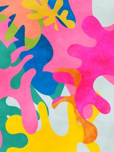 Matisse-inspirierter Ausschnitt