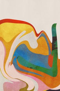 Organische Bauhaus Wellen