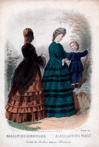 Französische Modezeitschrift "Magasin des Demoiselles", Paris, 10. Oktober von Anais Toudouze
