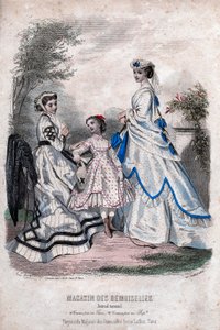Französische Modezeitschrift "Magasin des Demoiselles", Paris, 25. Juli von Anais Toudouze
