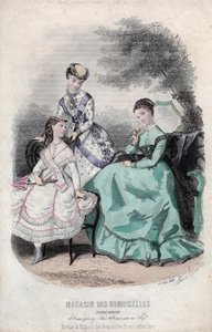 Französische Modezeitschrift "Magasin des Demoiselles", Paris, 25. Juni von Anais Toudouze