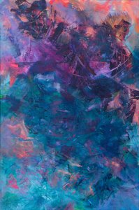 Lebhafter Abstrakter Fluss von Anastasiya Devochkina