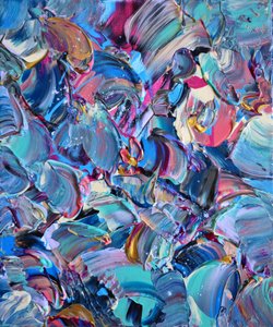 Lebendige abstrakte Wirbel