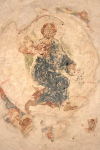 Die Himmelfahrt Christi, 1313 von Ancient Russian frescos
