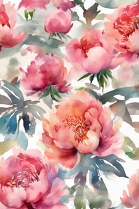 Zarte rosa Pfingstrosen