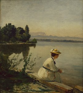 In der Nähe von Leoni am Starnberger See von Anders Andersen Lundby