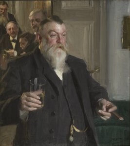 Ein Toast in der Idun-Gesellschaft