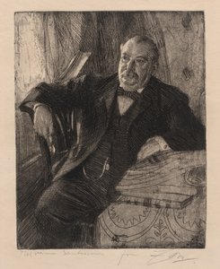 Grover Cleveland von Anders Leonard Zorn