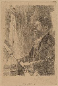 J.B. Faure, 1891 von Anders Leonard Zorn