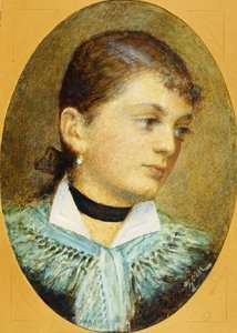 Porträt von Augusta Holzer, 1879 von Anders Leonard Zorn