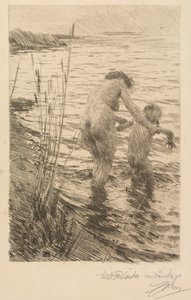 Première, 1890 von Anders Leonard Zorn