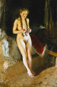 Signe, 1912 von Anders Leonard Zorn