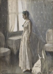 Die Braut, 1886 von Anders Leonard Zorn