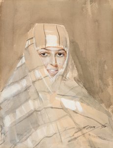 Beduinenmädchen von Anders Zorn