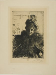 Gerda Hagborg III von Anders Leonard Zorn
