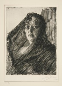 Gerda Lundequist von Anders Leonard Zorn