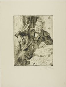 Grover Cleveland I von Anders Leonard Zorn