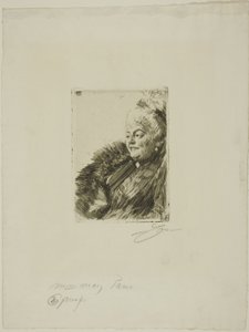 Mme Georges May II von Anders Leonard Zorn