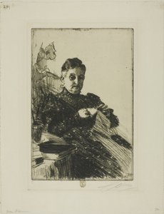 Mme Lamm II von Anders Leonard Zorn