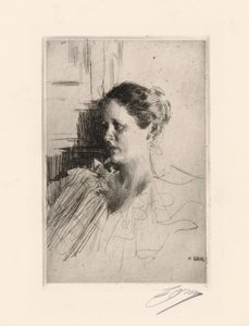 Mrs. Nagel von Anders Leonard Zorn