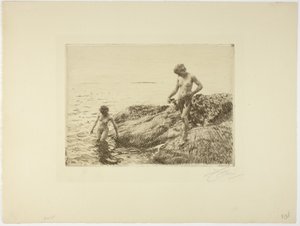 Seaward Skerries von Anders Leonard Zorn
