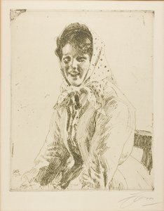 Skerikulla (Ein Skeri-Mädchen) von Anders Leonard Zorn