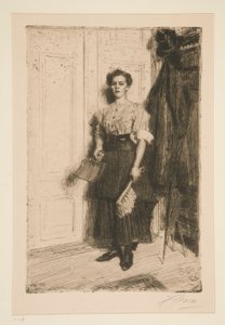 Das neue Dienstmädchen von Anders Leonard Zorn