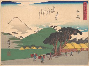Ejiri, aus der Serie Die dreiundfünfzig Stationen der Tokaido-Straße, frühes 20. Jahrhundert