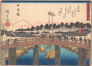Nihonbashi, aus der Serie Die dreiundfünfzig Stationen der Tokaido-Straße