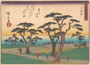 Odawara, aus der Serie Die dreiundfünfzig Stationen der Tokaido-Straße, frühes 20. Jahrhundert von Ando Hiroshige