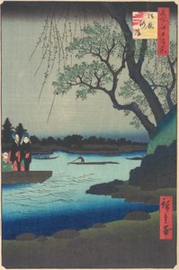 Ommayagashi, Sumida-Fluss, ca. 1857