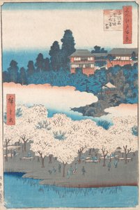 Sendagi Dangozaka, 1856 von Ando Hiroshige