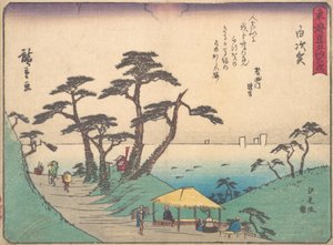 Shirasuka, ca. 1838 von Ando Hiroshige