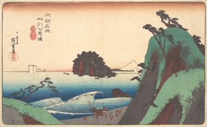Soshu, Shichi-ri ga Hama, ca. 1830 von Ando Hiroshige