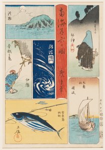 Awaji, Kii, Iyo, Awa, Sanuki und Tosa