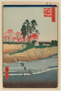 Gotenyama, Shinagawa von Ando or Utagawa Hiroshige