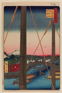 Inari-Brücke und Minato-Schrein, Teppozu